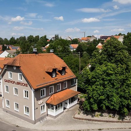 Gasthof Zur Bruecke Kaufering エクステリア 写真